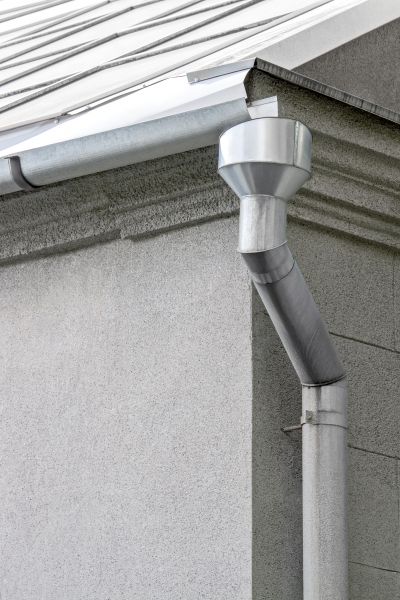 Galvanized Gutter Installation in Madison