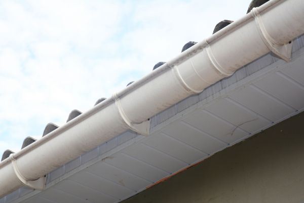 Plastic Gutter Installation in Madison