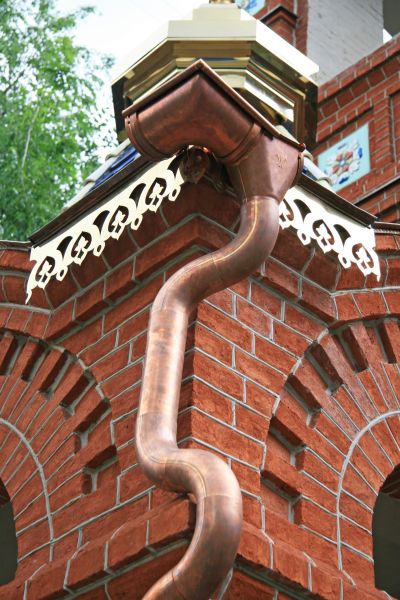 Church Downspout Installation in Madison